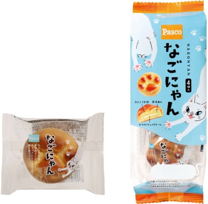 名古屋銘菓「なごやん」が愛らしい猫の肉球をモチーフにした焼き菓子に！「なごにゃん 1個入・4個入」2023年6月1日新発売